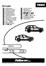 Предварительный просмотр 1 страницы Thule 703374 Installation Instruction