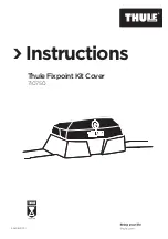 Предварительный просмотр 1 страницы Thule 710750 Instructions