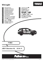 Thule 719653 Installation Instructions Manual preview