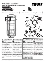 Preview for 1 page of Thule 727474 Manual