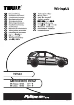 Thule 727584 Installation Instructions Manual предпросмотр