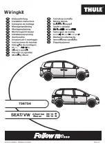 Preview for 1 page of Thule 756754 Installation Instructions Manual