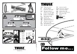 Thule 832 Fitting Instructions preview