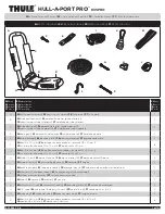 Предварительный просмотр 1 страницы Thule 835PRO Description