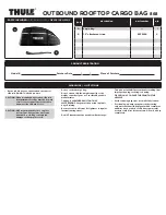 Preview for 1 page of Thule 868 User Manual