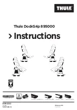 Thule 895000 Instructions Manual preview