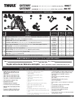 Thule 9006XT Instructions Manual preview