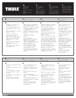 Thule 9028XT Quick Start Manual preview