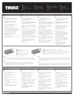 Thule 9031XT Quick Start Quide preview
