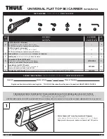 Thule 92725 Instructions Manual preview