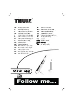 Thule 973-23 Fitting Instructions preview