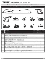 Preview for 1 page of Thule AIRSCREEN 8700 Manual