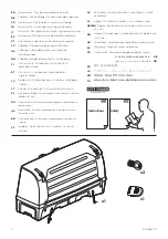 Preview for 2 page of Thule BackSpace XT 9383 Instructions Manual