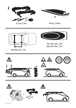 Предварительный просмотр 3 страницы Thule Board Shuttle 811XT Instructions Manual