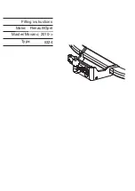 Thule Brink 5324 Fitting Instructions Manual preview