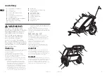 Preview for 10 page of Thule Chariot Cross 1 Instructions Manual