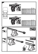 Предварительный просмотр 4 страницы Thule CHEVROLET Aveo Fitting Instructions Manual