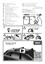 Предварительный просмотр 2 страницы Thule Edge Clamp 720500 Instructions Manual