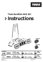 Thule EuroRide 940 Instructions Manual preview