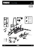 Предварительный просмотр 3 страницы Thule EuroRide 941 Manual