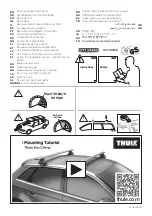 Предварительный просмотр 2 страницы Thule Evo Clamp 710501 Instructions Manual