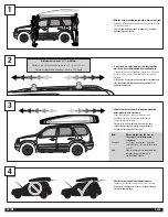 Предварительный просмотр 2 страницы Thule EXCURSION ES 667ES Quick Manual