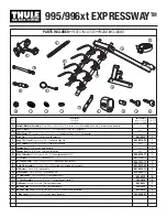 Предварительный просмотр 1 страницы Thule EXPRESSWAY 995 Assembly