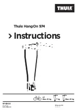 Предварительный просмотр 1 страницы Thule HangOn 974 Instructions Manual