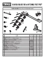 Thule HITCHING POST PRO 934 User Manual предпросмотр