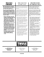 Preview for 5 page of Thule Hull-a-port 835 Manual