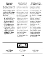 Preview for 6 page of Thule HULL-A-PORT 835xt Manual