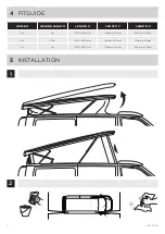 Предварительный просмотр 6 страницы Thule Kepler One Five Six T4200 Instructions Manual