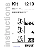 Предварительный просмотр 1 страницы Thule Kit 12010 Instructions Manual