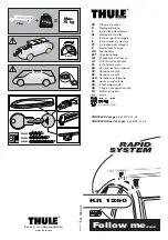 Preview for 1 page of Thule Kit 1260 Fitting Instructions Manual