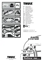 Thule Kit 1427 Instruction Manual preview