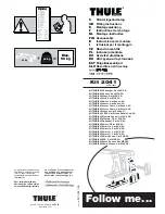 Preview for 1 page of Thule Kit 2041 Fitting Instructions