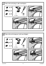 Preview for 20 page of Thule Omnistor Instructions Manual