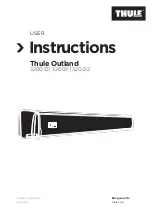 Предварительный просмотр 1 страницы Thule Outland 320010 User Instructions