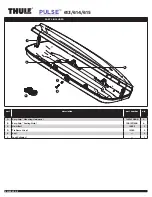 Preview for 1 page of Thule PULSE 613 Installation Instructions