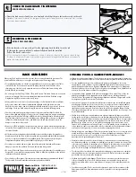 Preview for 2 page of Thule Railing Load Carrier 751 Installation Instructions