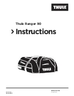 Thule Ranger 90 Instructions Manual preview