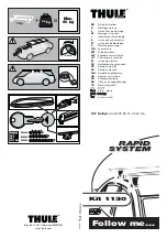 Preview for 1 page of Thule Rapid 1130 Fitting Instructions Manual