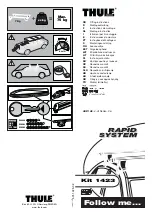 Thule Rapid 1423 Fitting Instructions Manual preview