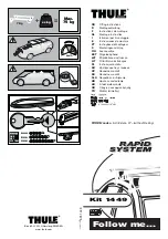 Preview for 1 page of Thule Rapid 1449 Fitting Instructions Manual