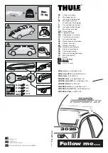 Thule Rapid Fixpoint XT 3025 Fitting Instructions Manual preview