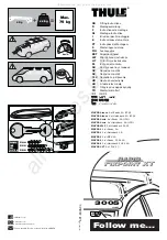 Thule RAPID Fixpoint XT Fitting Instructions Manual preview