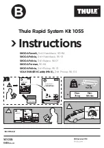 Thule Rapid System 1055 Instructions preview