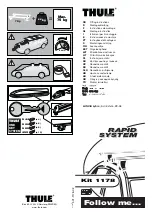 Thule RAPID SYSTEM 1178 Fitting Instructions Manual preview