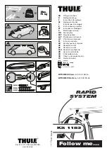 Предварительный просмотр 1 страницы Thule Rapid System 1183 Fitting Instructions Manual