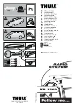 Thule RAPID SYSTEM 1209 Fitting Instructions Manual preview